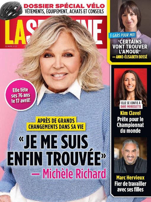 Détails du titre pour La Semaine par TVA Publications Inc. - Disponible